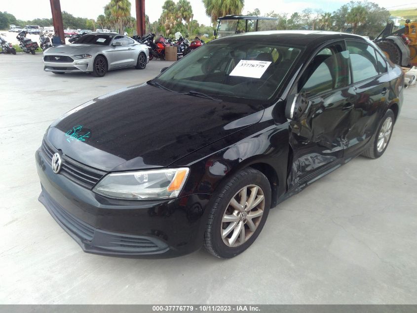 2011 Volkswagen Jetta 2.5L Se VIN: 3VWDX7AJ7BM390282 Lot: 37776779