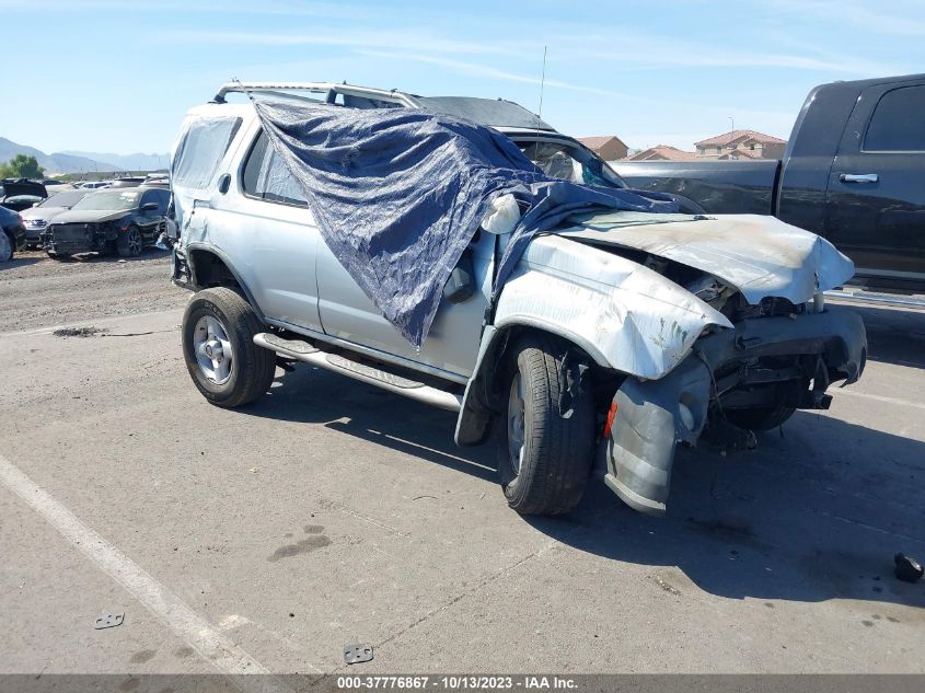 2002 Nissan Xterra Xe VIN: 5N1ED28T42C515391 Lot: 37776867