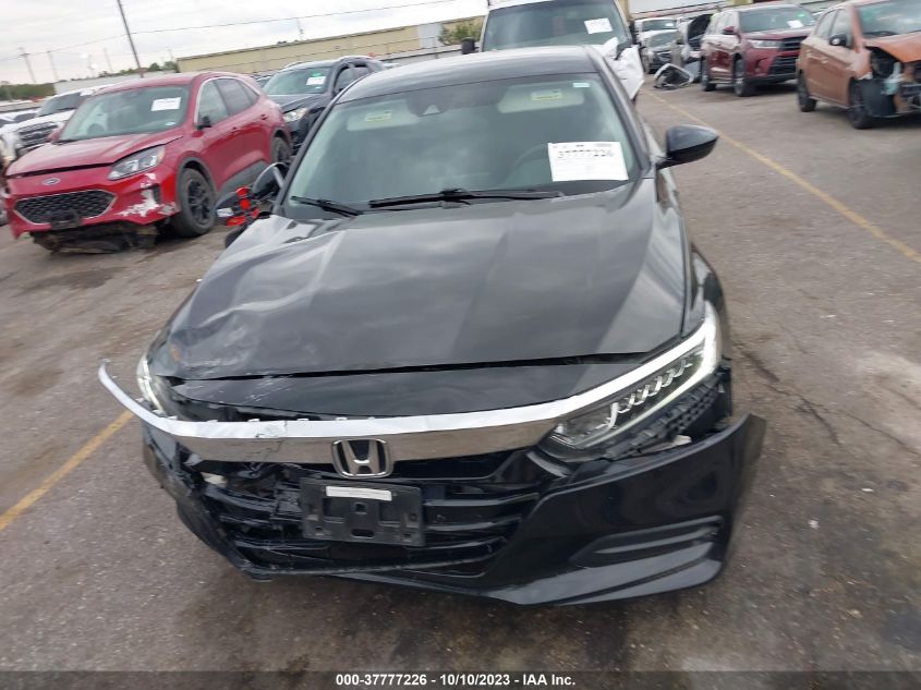 2018 Honda Accord Sedan Lx 1.5T VIN: 1HGCV1F10JA053444 Lot: 37777226