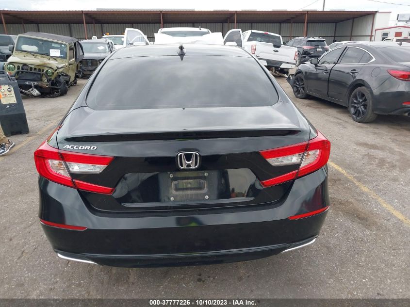 2018 Honda Accord Sedan Lx 1.5T VIN: 1HGCV1F10JA053444 Lot: 37777226