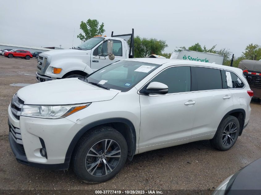 2017 Toyota Highlander Le VIN: 5TDZZRFH8HS230425 Lot: 37777419