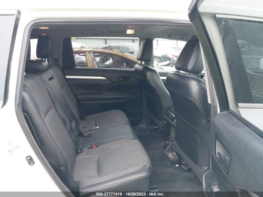 2017 Toyota Highlander Le VIN: 5TDZZRFH8HS230425 Lot: 37777419