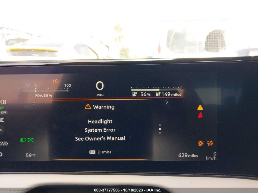 2023 Nissan Ariya Empower+ VIN: JN1BF0BAXPM405298 Lot: 37777556