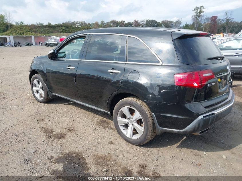 2011 Acura Mdx VIN: 2HNYD2H29BH514737 Lot: 37778412