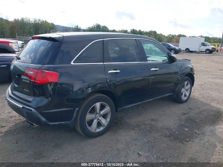 2011 Acura Mdx VIN: 2HNYD2H29BH514737 Lot: 37778412