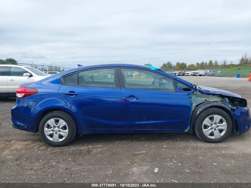 2018 Kia Forte Lx VIN: 3KPFK4A76JE190905 Lot: 37778591