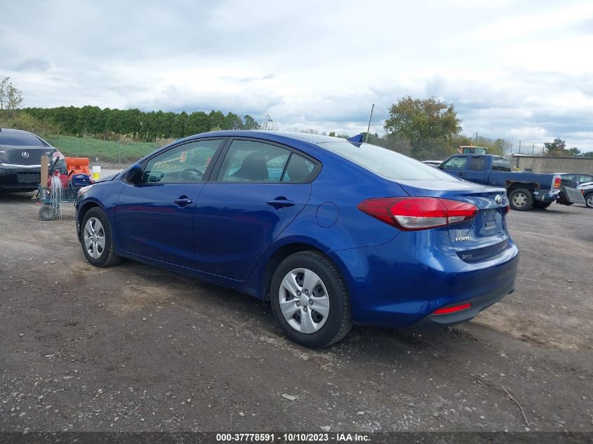 2018 Kia Forte Lx VIN: 3KPFK4A76JE190905 Lot: 37778591