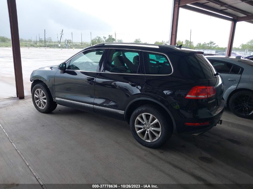 2014 Volkswagen Touareg Sport W/Nav VIN: WVGEF9BP3ED009208 Lot: 37778636