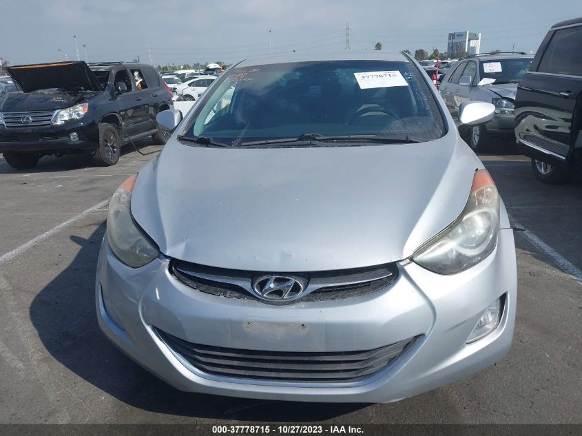 2012 Hyundai Elantra Gls Pzev VIN: 5NPDH4AE2CH065659 Lot: 37778715