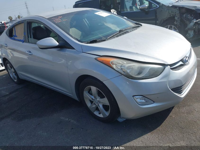 2012 Hyundai Elantra Gls Pzev VIN: 5NPDH4AE2CH065659 Lot: 37778715