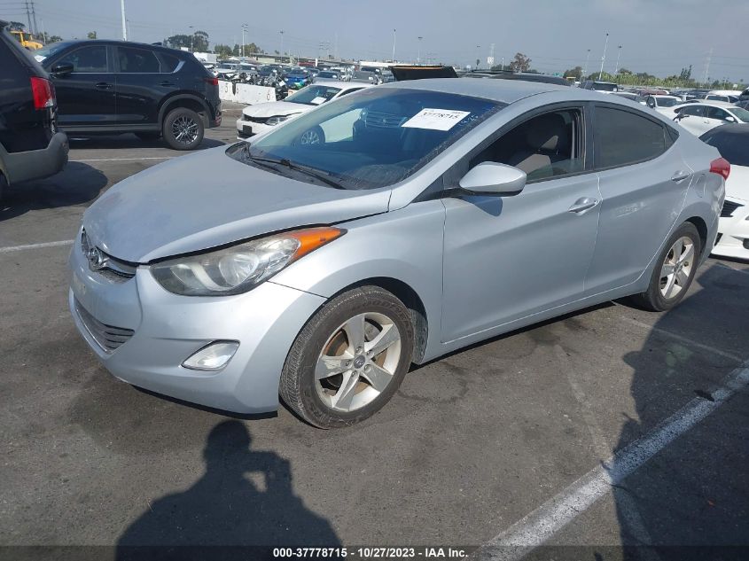 2012 Hyundai Elantra Gls Pzev VIN: 5NPDH4AE2CH065659 Lot: 37778715