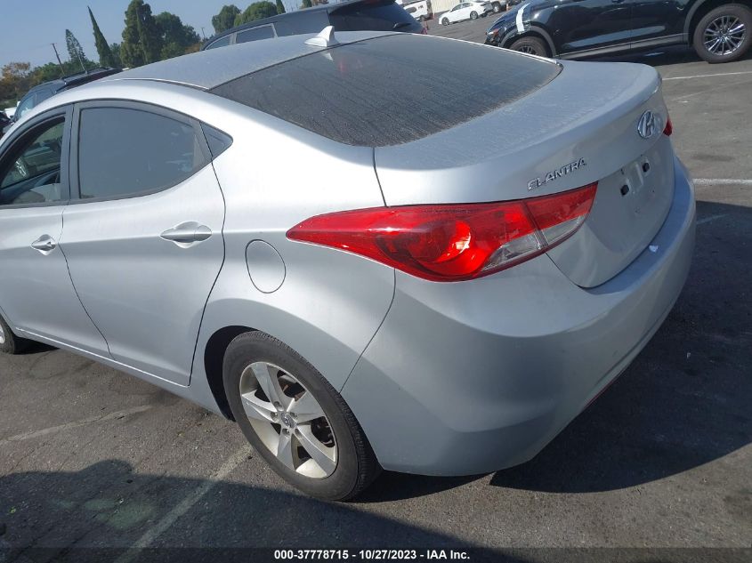 2012 Hyundai Elantra Gls Pzev VIN: 5NPDH4AE2CH065659 Lot: 37778715