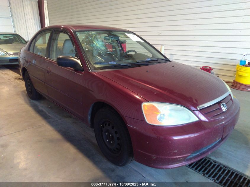 2003 Honda Civic Lx VIN: 1HGES16583L022969 Lot: 37778774