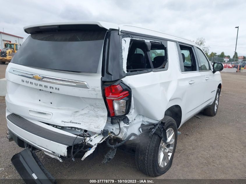 2022 Chevrolet Suburban 4Wd Premier VIN: 1GNSKFKD3NR217705 Lot: 37778779