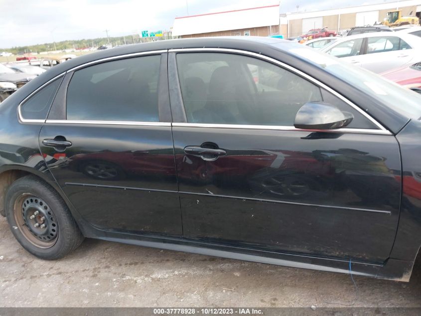 2011 Chevrolet Impala Ls VIN: 2G1WF5EK6B1186904 Lot: 37778928