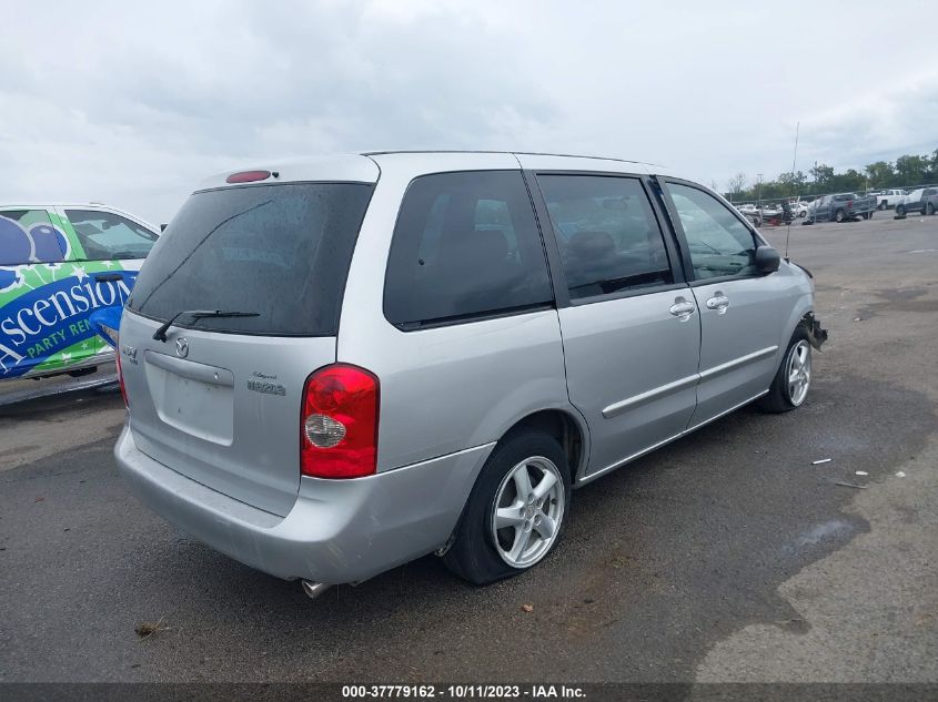 2003 Mazda Mpv Lx/Es/Lx-Sv VIN: JM3LW28A930360349 Lot: 37779162