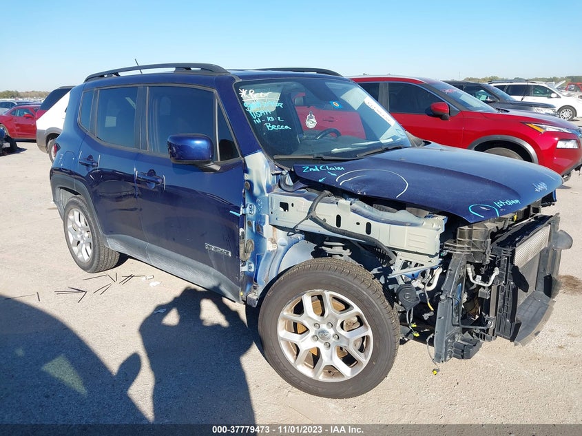 2016 JEEP RENEGADE LATITUDE VIN: ZACCJABTXGPE18061
