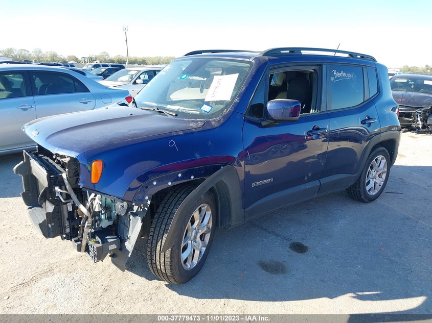 2016 JEEP RENEGADE LATITUDE VIN: ZACCJABTXGPE18061