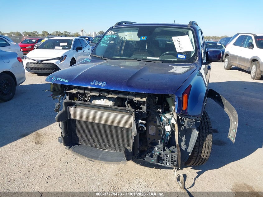 2016 JEEP RENEGADE LATITUDE VIN: ZACCJABTXGPE18061
