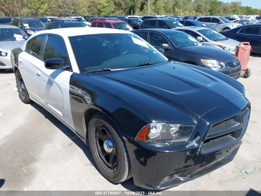 2012 Dodge Charger Police VIN: 2C3CDXAT7CH145186 Lot: 37780507