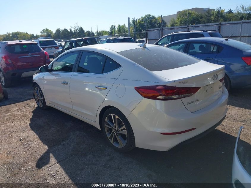 2017 Hyundai Elantra Limited VIN: 5NPD84LF4HH062629 Lot: 37780807