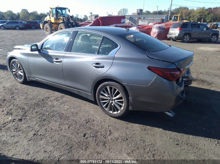 2023 Infiniti Q50 Luxe Awd VIN: JN1EV7BR4PM541246 Lot: 37781172