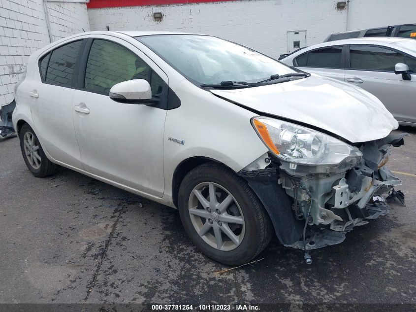 2012 Toyota Prius C One/Two/Three/Four VIN: JTDKDTB35C1509943 Lot: 37781254