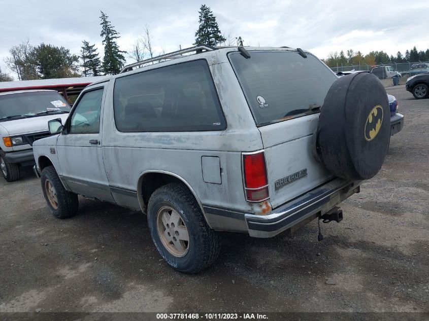 1990 Chevrolet Blazer S10 VIN: 1GNCT18Z9L0113406 Lot: 37781468