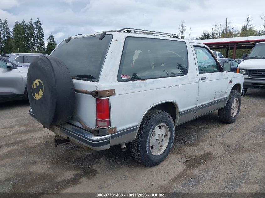 1990 Chevrolet Blazer S10 VIN: 1GNCT18Z9L0113406 Lot: 37781468