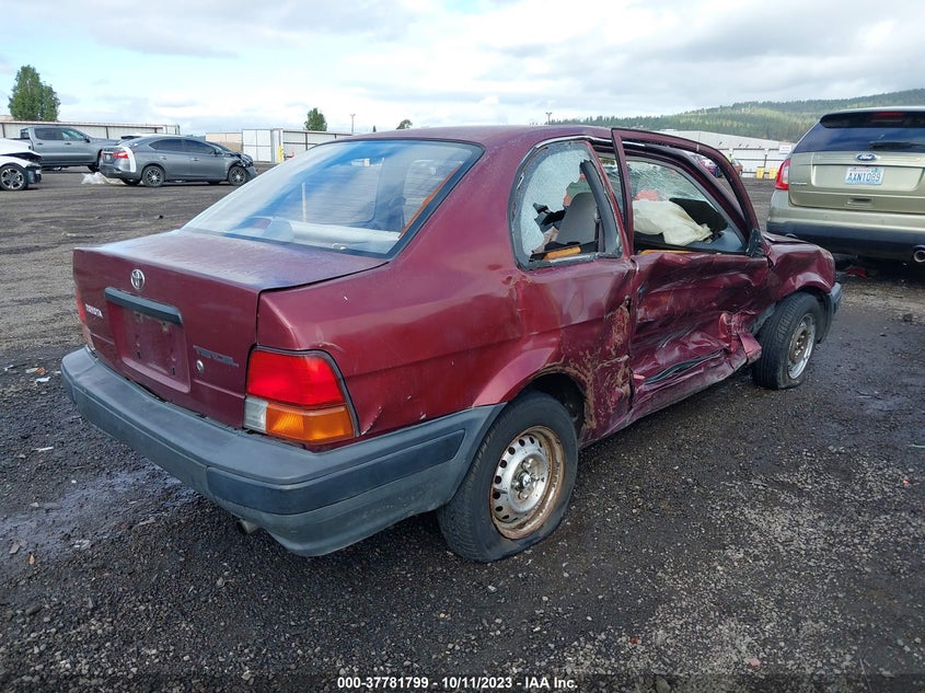 1996 Toyota Tercel Std/Dx VIN: JT2AC52L2T0190980 Lot: 37781799