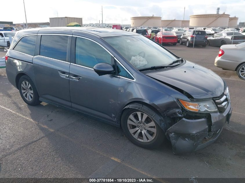 2015 Honda Odyssey Ex-L VIN: 5FNRL5H6XFB044876 Lot: 37781854