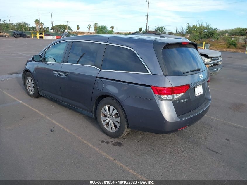 2015 Honda Odyssey Ex-L VIN: 5FNRL5H6XFB044876 Lot: 37781854