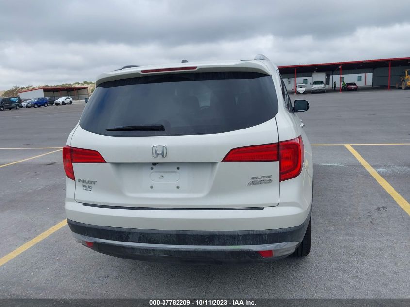5FNYF6H02GB106552 2016 Honda Pilot Elite