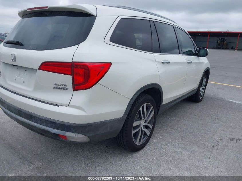 5FNYF6H02GB106552 2016 Honda Pilot Elite