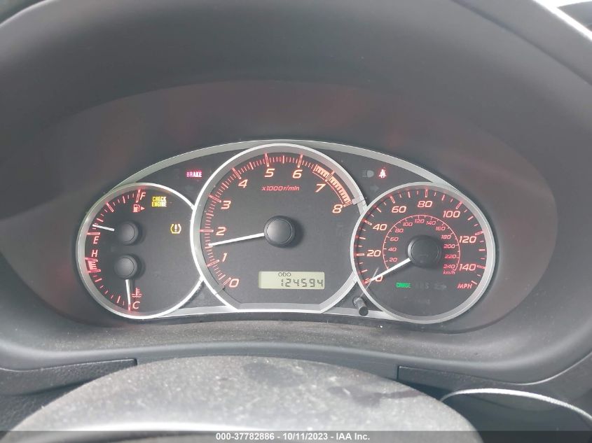 2014 Subaru Impreza Wagon Wrx Wrx VIN: JF1GR7E65EG206638 Lot: 37782886