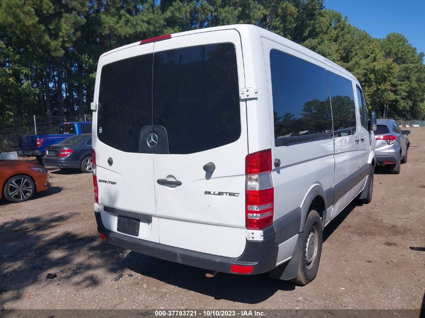 2016 Mercedes-Benz Sprinter Passenger Vans VIN: 8BRPE7DD9GE123510 Lot: 37783721