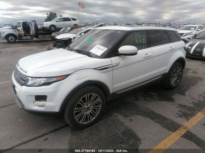 2012 Land Rover Range Rover Evoque Prestige Premium VIN: SALVV2BG4CH656360 Lot: 37784184