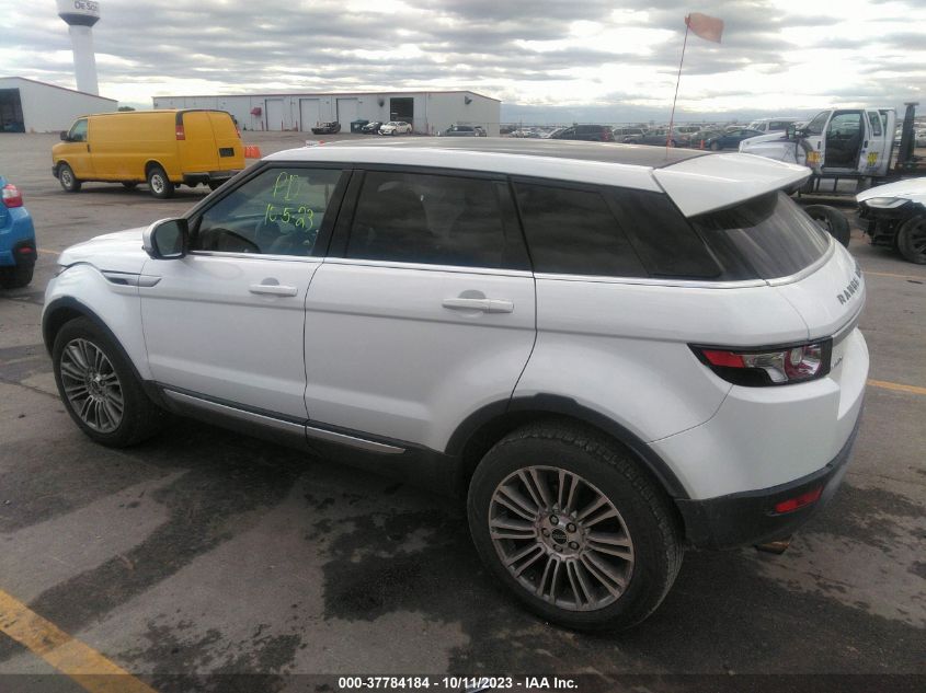 2012 Land Rover Range Rover Evoque Prestige Premium VIN: SALVV2BG4CH656360 Lot: 37784184