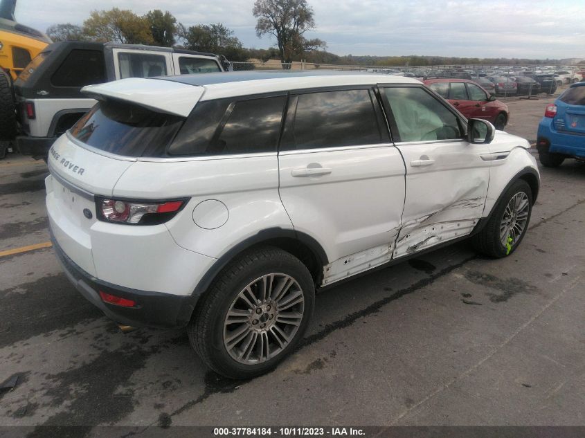 2012 Land Rover Range Rover Evoque Prestige Premium VIN: SALVV2BG4CH656360 Lot: 37784184