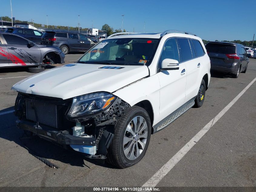 2017 Mercedes-Benz Gls 450 VIN: 4JGDF6EE5HA887703 Lot: 37784196