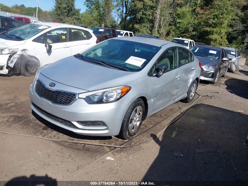 2015 Kia Forte Lx VIN: KNAFK4A6XF5433686 Lot: 37784264