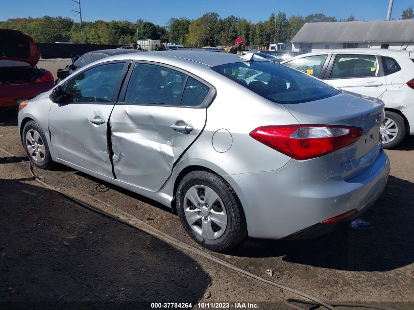 2015 Kia Forte Lx VIN: KNAFK4A6XF5433686 Lot: 37784264