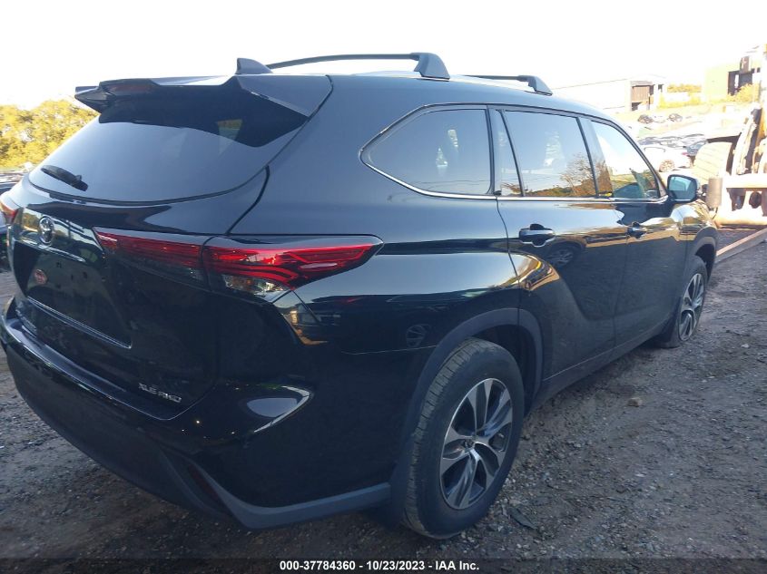 2021 Toyota Highlander Xle VIN: 5TDGZRBHXMS547131 Lot: 37784360