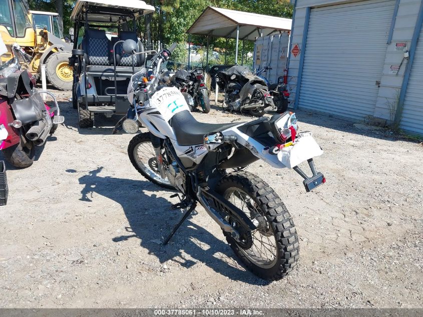 2008 Yamaha Xt250 VIN: JYADG19E78A001648 Lot: 37785061