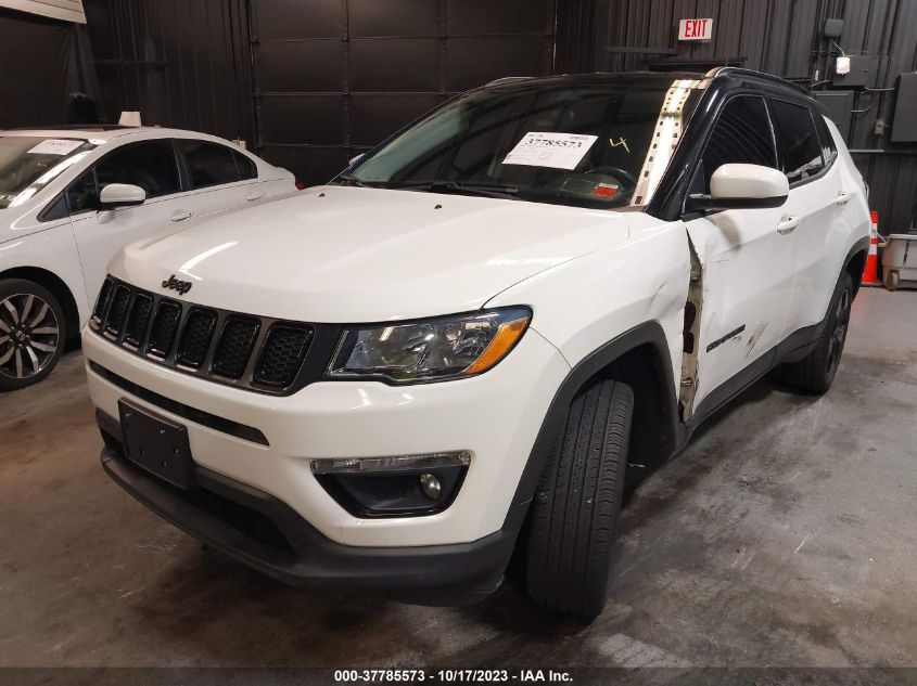 2020 Jeep Compass Altitude 4X4 VIN: 3C4NJDBB5LT130128 Lot: 37785573