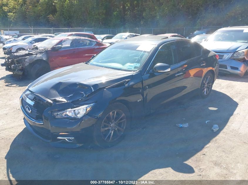 2017 Infiniti Q50 3.0T Signature Edition VIN: JN1EV7AR4HM838505 Lot: 37785847