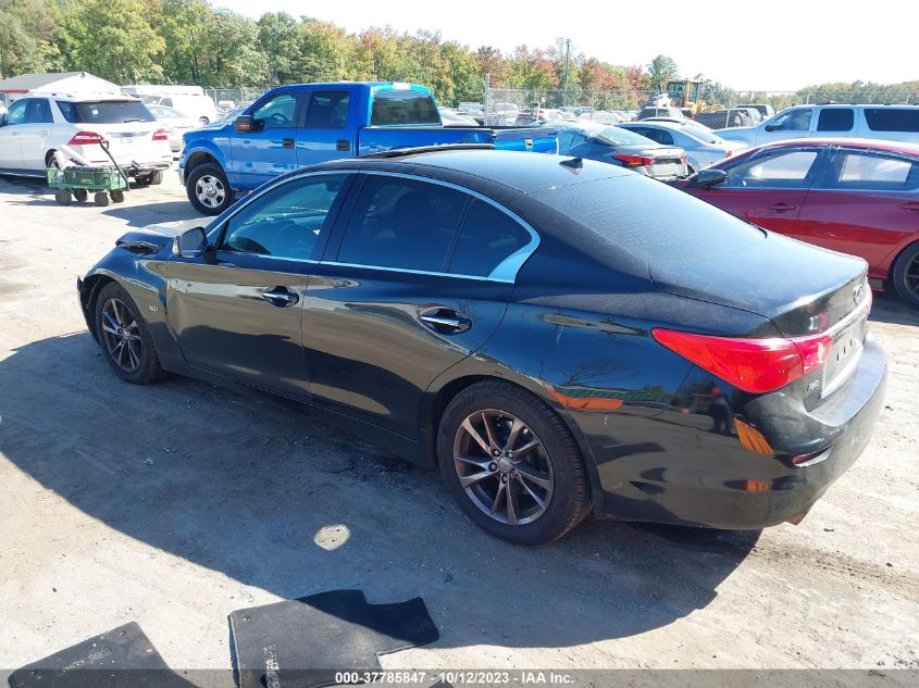 2017 Infiniti Q50 3.0T Signature Edition VIN: JN1EV7AR4HM838505 Lot: 37785847