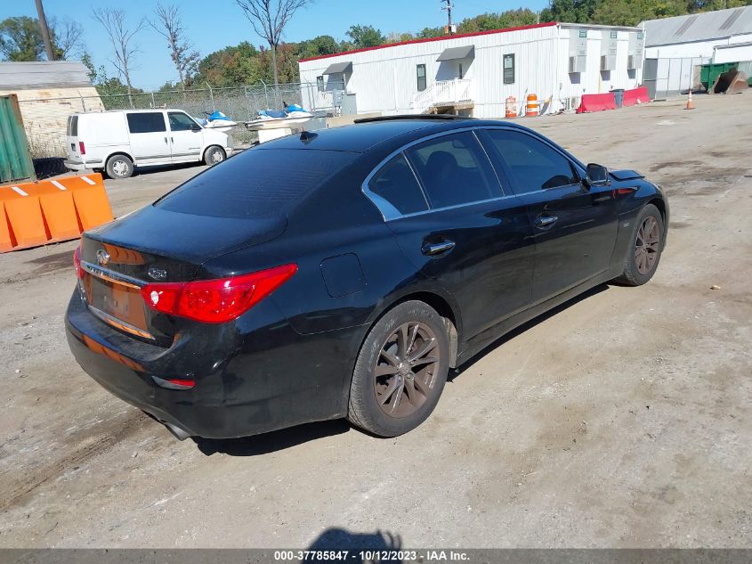 2017 Infiniti Q50 3.0T Signature Edition VIN: JN1EV7AR4HM838505 Lot: 37785847