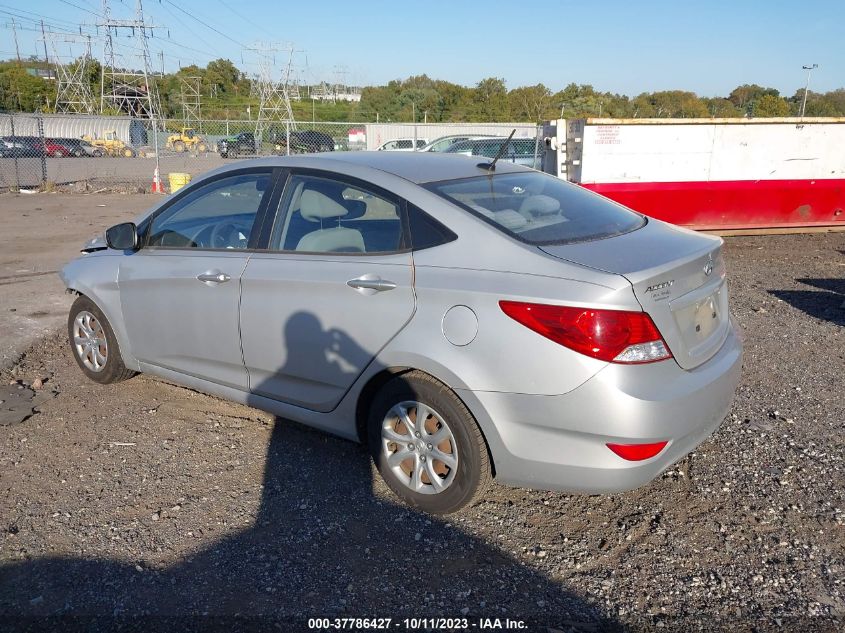 2012 Hyundai Accent Gls VIN: KMHCT4AE1CU218799 Lot: 37786427