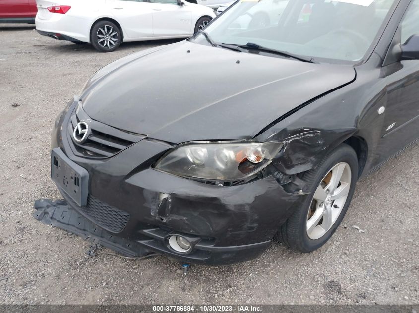 2006 Mazda Mazda3 S VIN: JM1BK324861447537 Lot: 37786884